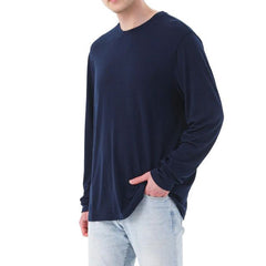 Men's Long Sleeve Merino Crew