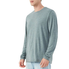 Men's Long Sleeve Merino Crew